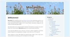 Desktop Screenshot of miscanthus-ascheberg.de