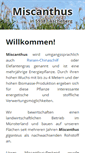 Mobile Screenshot of miscanthus-ascheberg.de