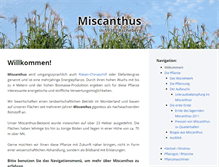 Tablet Screenshot of miscanthus-ascheberg.de